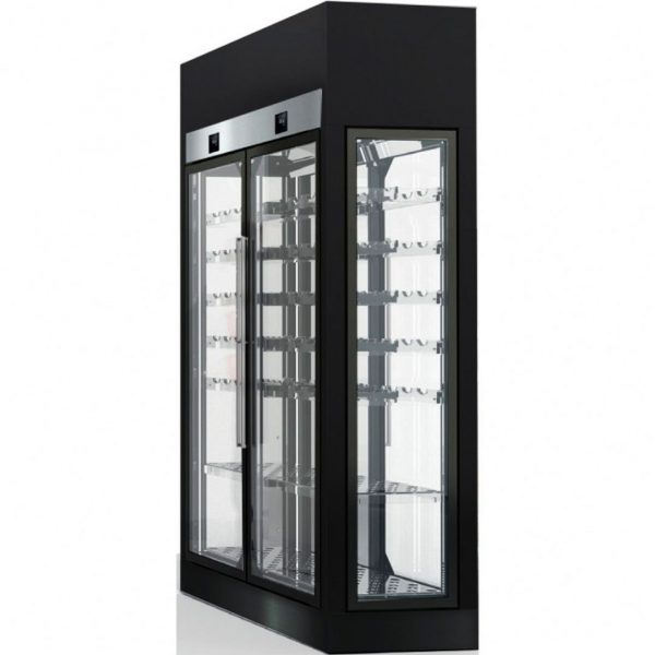 Шкаф винный Enofrigo Wine Library 20 4V P2 H2200 VT R Черный