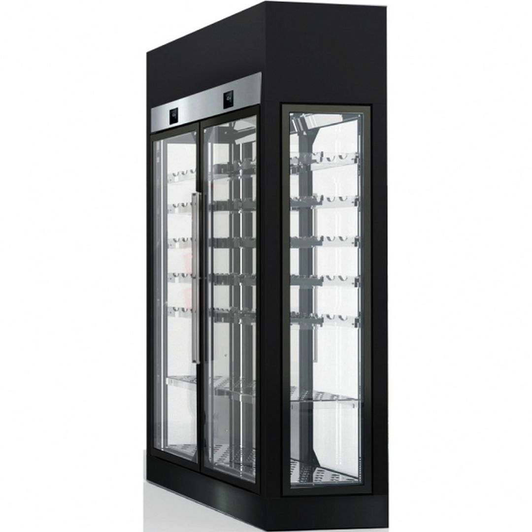 Шкаф винный Enofrigo Wine Library 20 4V P2 H2200 VT R Черный