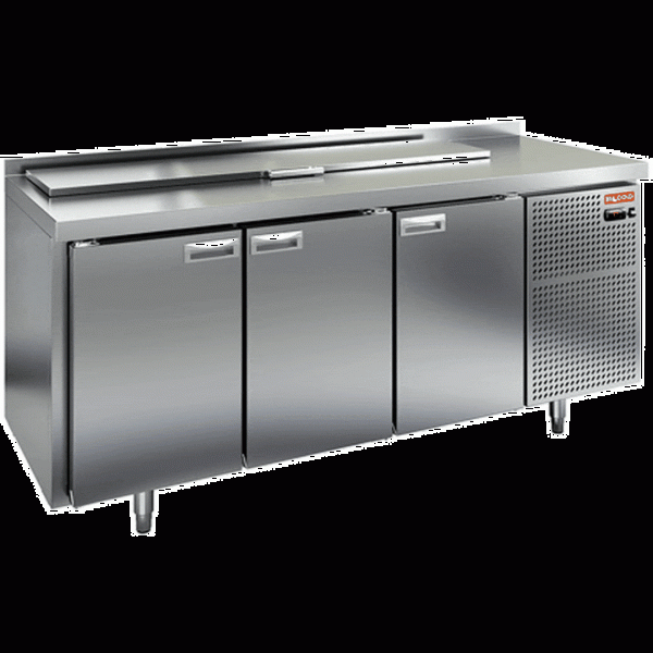 Стол для салатов Hicold SL1-111GN (1/3) О (С крышкой)