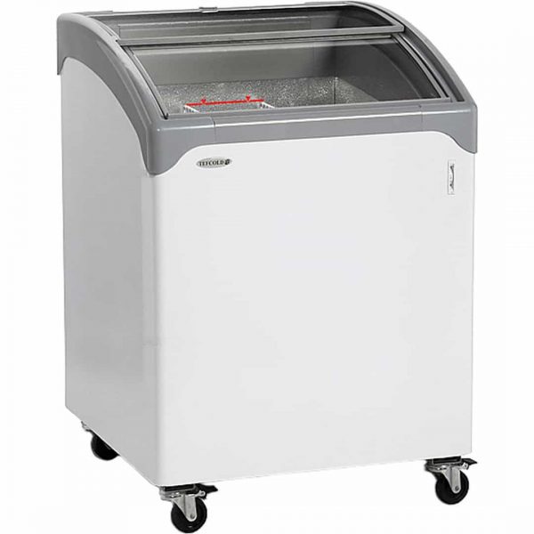 Ларь морозильный Tefcold NIC100SCEB (со стеклянной крышкой)