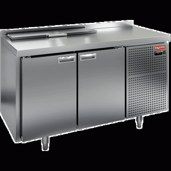 Стол для салатов Hicold SL2-11GN M (С крышкой)