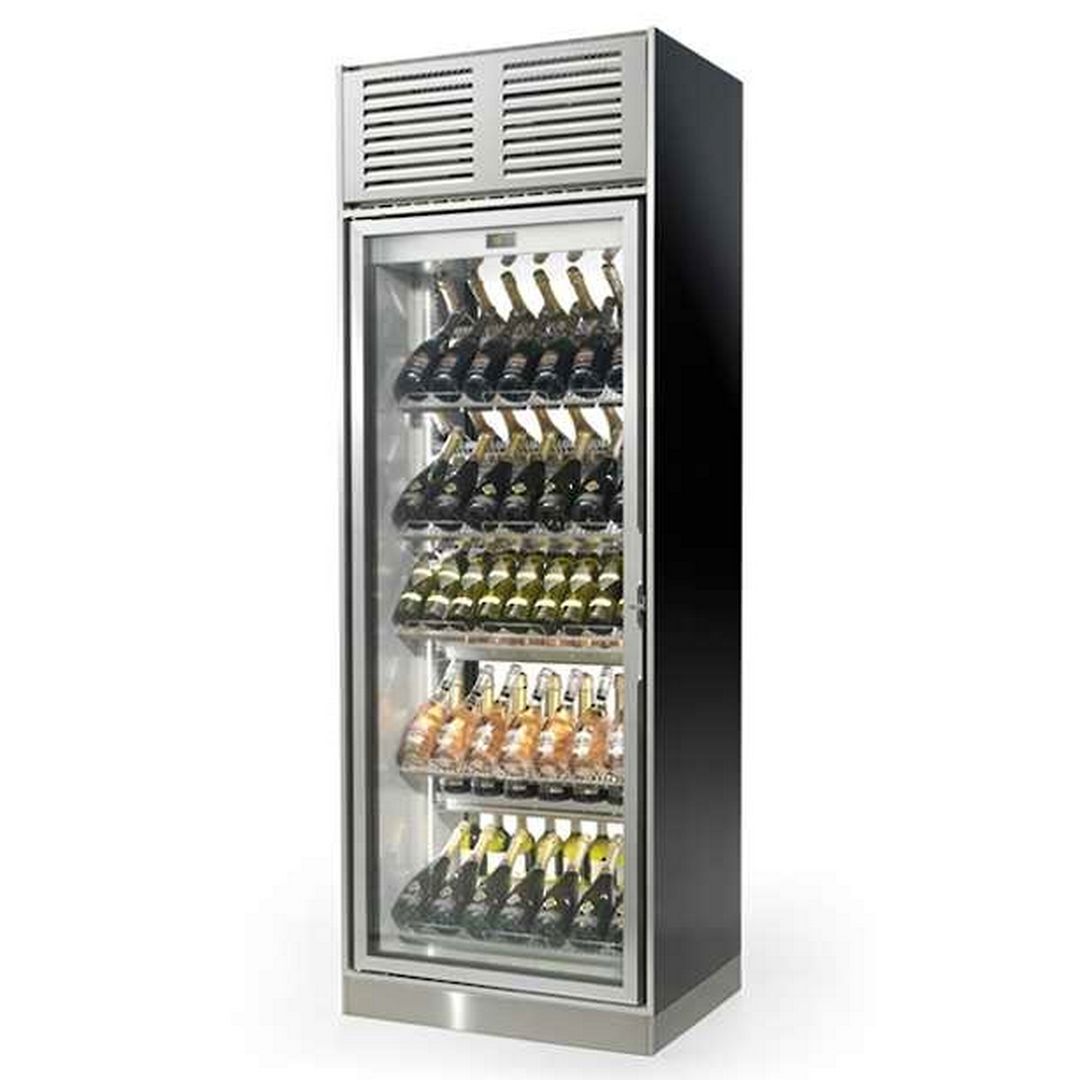 Шкаф винный вентилируемый Enofrigo Enogalax H2400 GM6C1U Серый