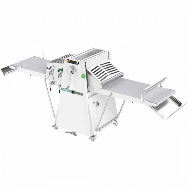 Тестораскатка Rollmatic R62-T/14 (Набор полка и лотки, ножи 140Х130мм, стойка для ножей, усиленная правая ножка)