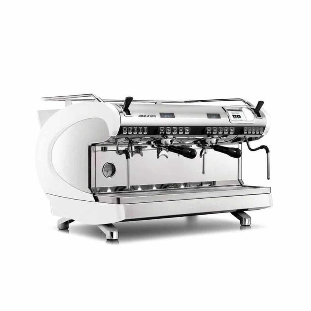 Кофемашина Nuova Simonelli Aurelia Wave T3 2GR (Жемчужный, самоочистка, высокая группа)