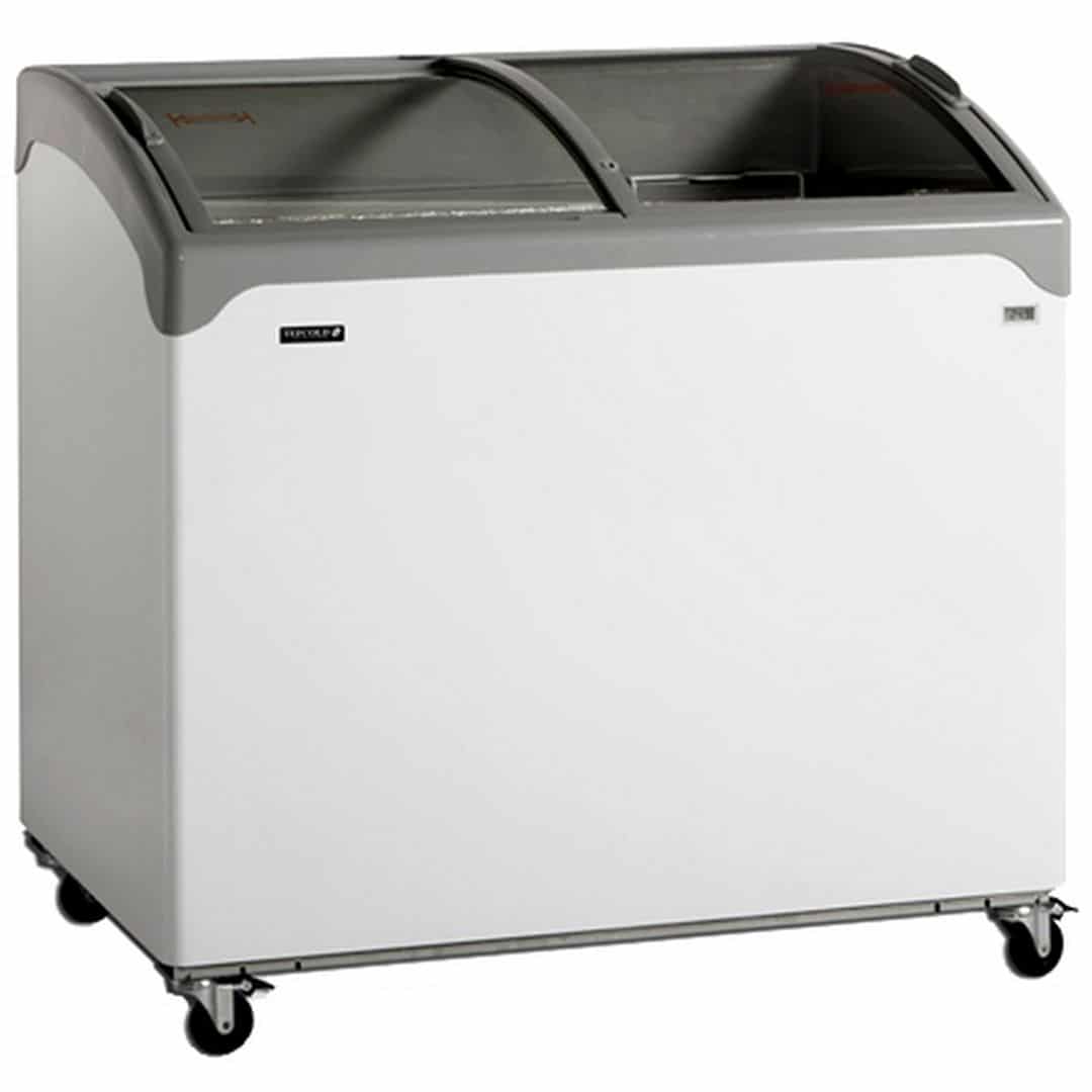 Ларь морозильный Tefcold NIC300SCEB (со стеклянной крышкой)