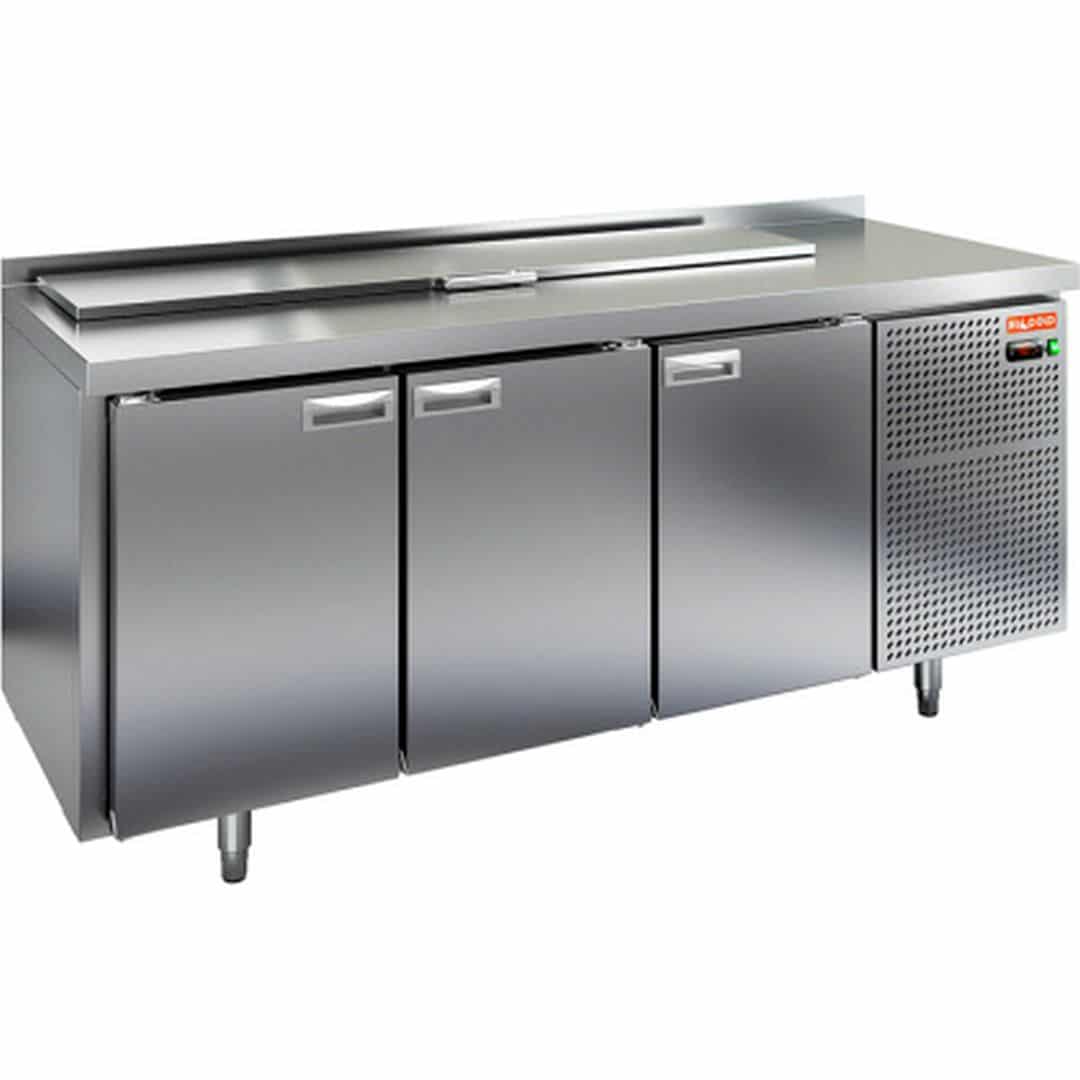 Стол для салатов Hicold SL2-111GN O (С крышкой)