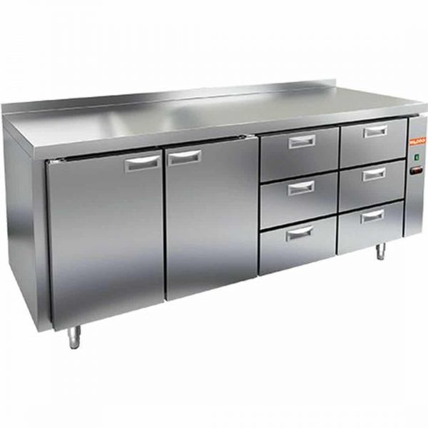 Стол с охлаждаемым шкафом Hicold GN 1133/TN P (Без агрегата)
