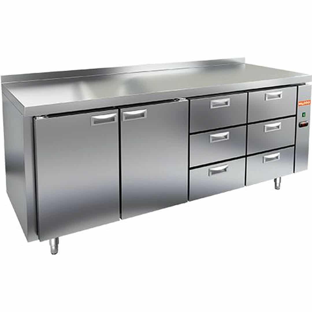 Стол с охлаждаемым шкафом Hicold GN 1133/TN P (Без агрегата)