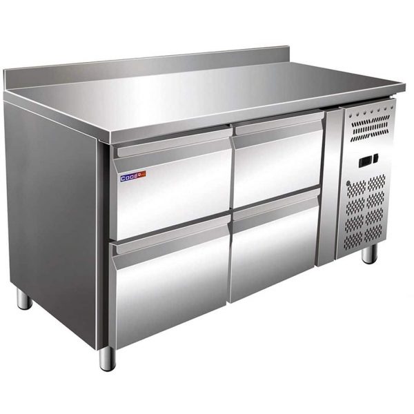 Холодильный стол Cooleq GN2240TN бортик 4 ящика