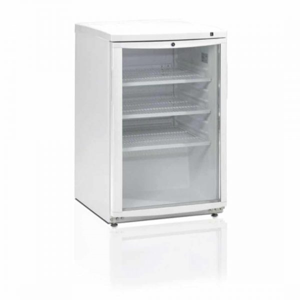 Шкаф холодильный со стеклом Tefcold BC85 White