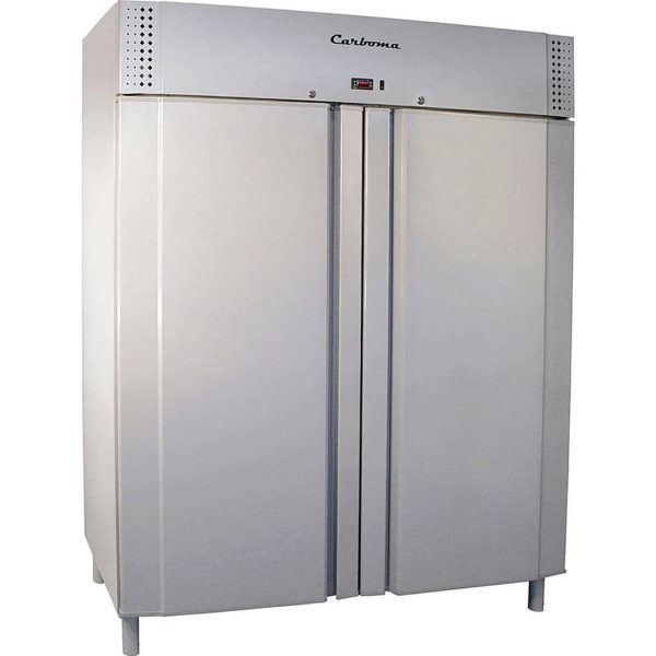 Шкаф с металлическими дверьми Полюс RF1120 Carboma INOX