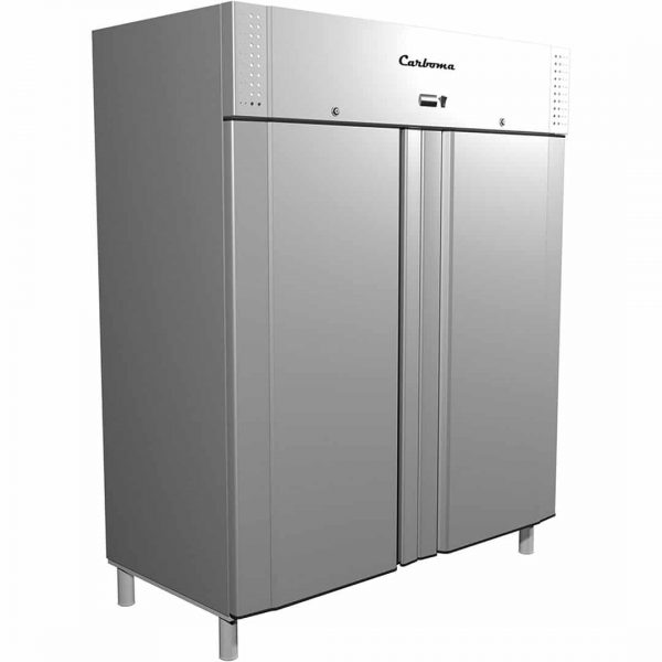 Шкаф с металлическими дверьми Полюс V1400 Carboma INOX