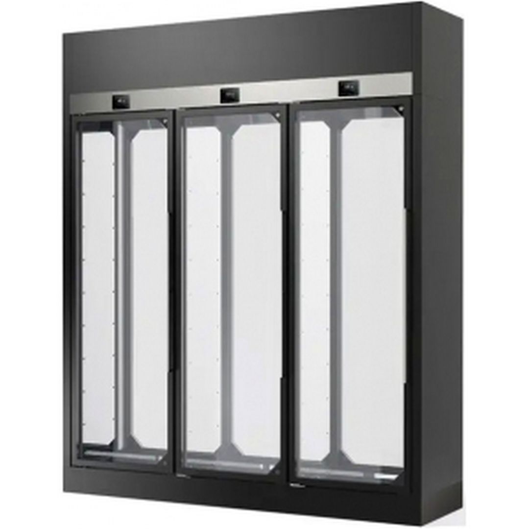 Шкаф винный Enofrigo Wine Library 20 Wall 3P H2200 VT (Серебро, полки C+полки P)
