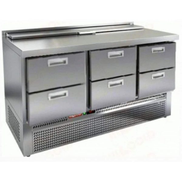Стол для салатов Hicold SL1-222GN (1/3) О (Без крышки)