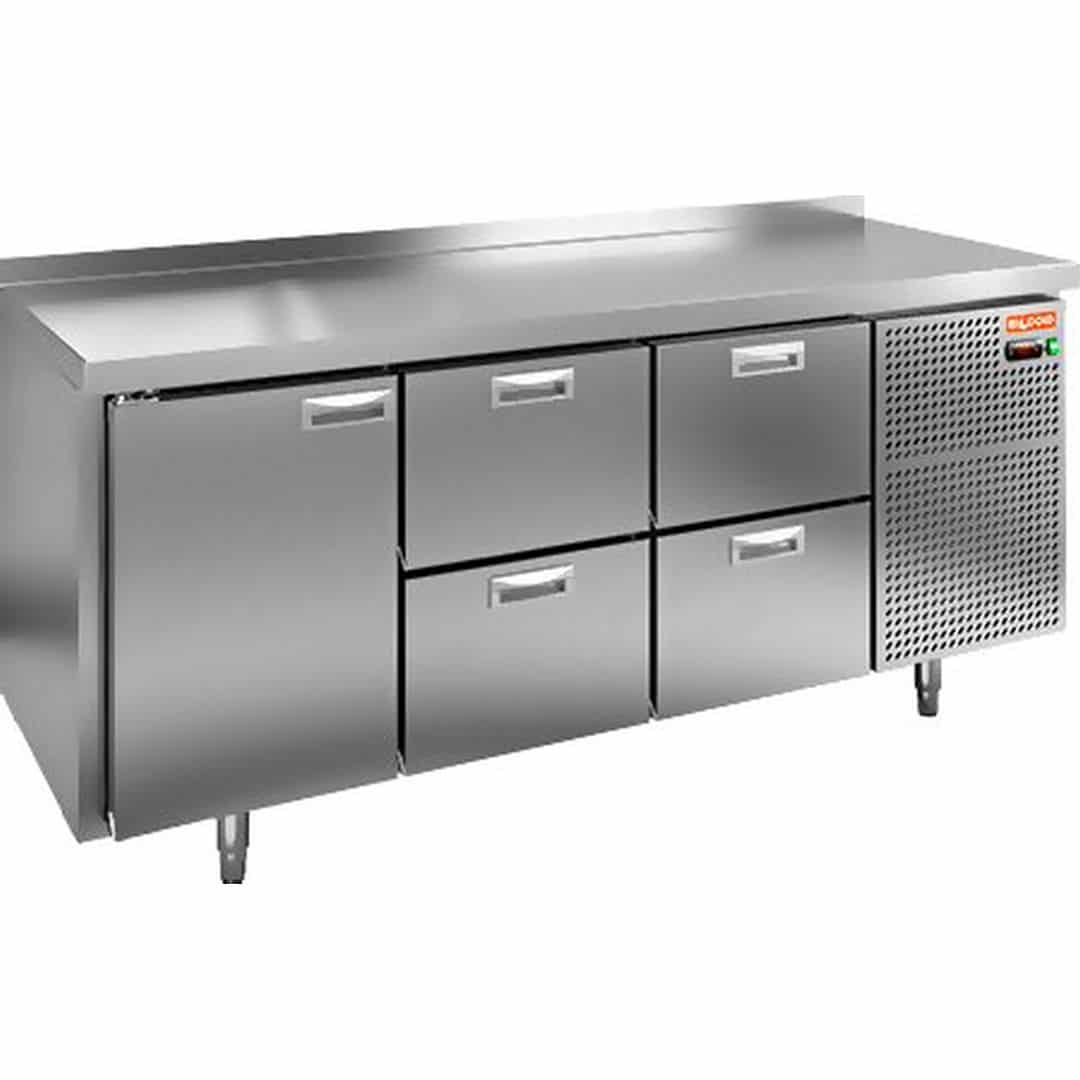 Стол с морозильным шкафом Hicold BN 122/BT