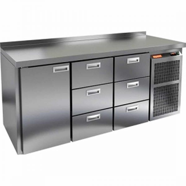 Стол с морозильным шкафом Hicold GN 133 BR2 BT