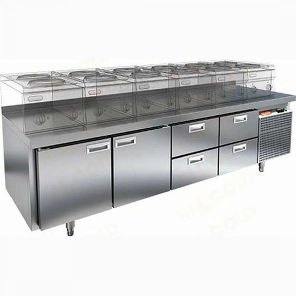 Стол с морозильным шкафом Hicold GN1122/BT LT