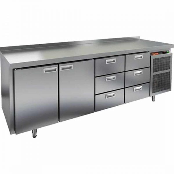 Стол с охлаждаемым шкафом Hicold GN 1133/TN
