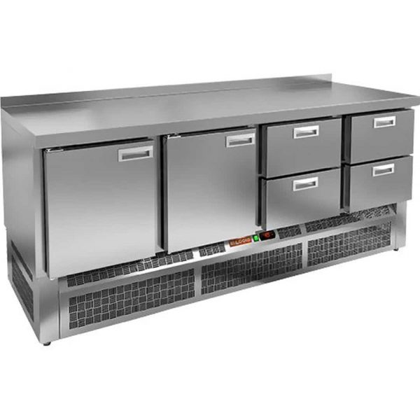 Стол с охлаждаемым шкафом Hicold GNE 1122/TN Камень