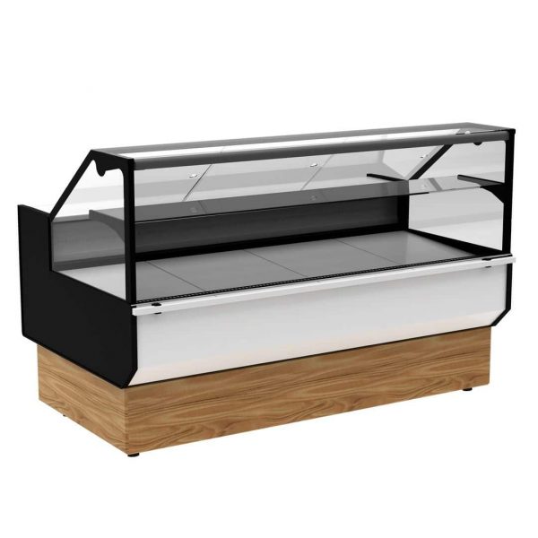 Витрина холодильная Полюс GC95 SM 1,0-1 KombiLux/INOX (ВХС-1,0 Carboma GC95)