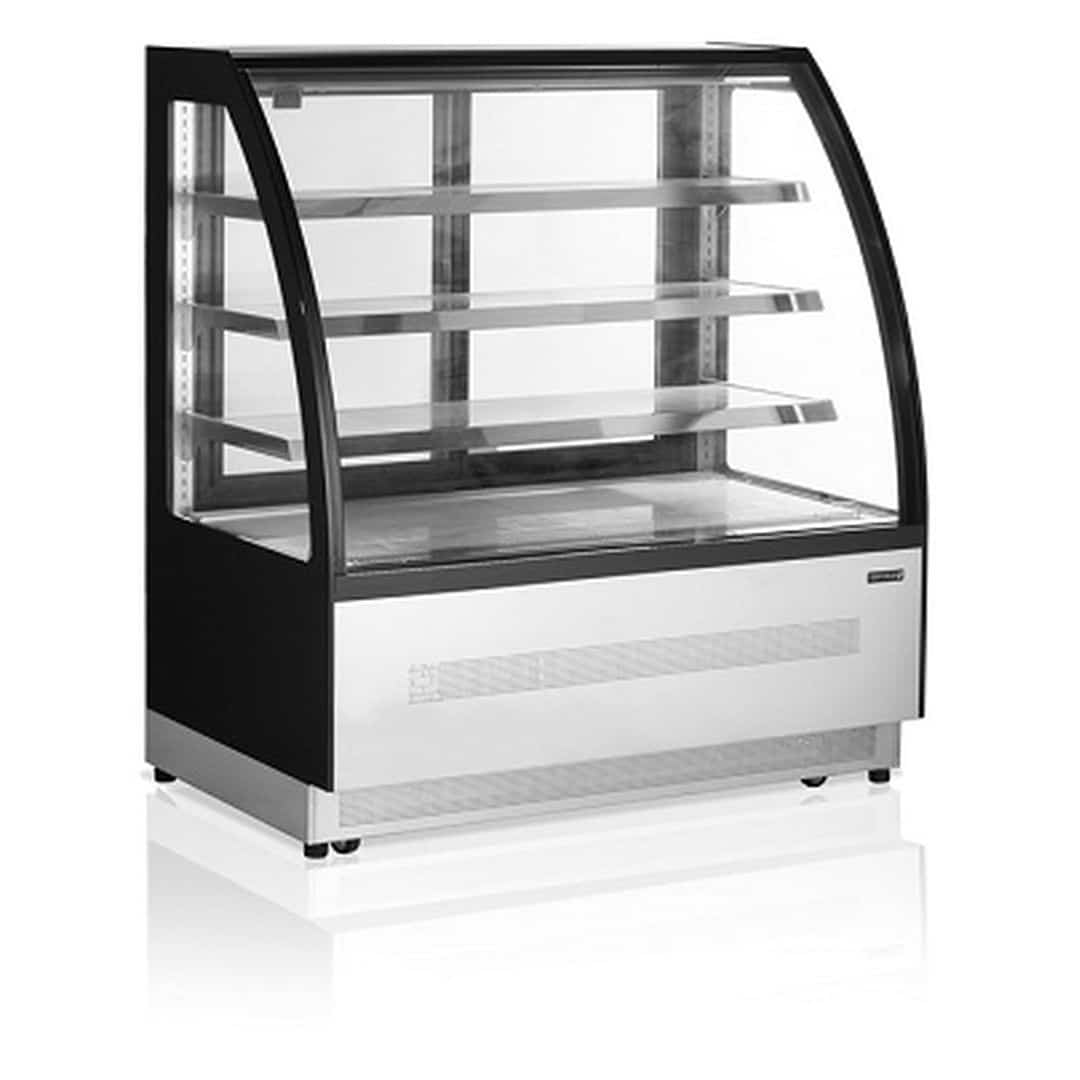 Витрина холодильная Tefcold LPD1200C Черная