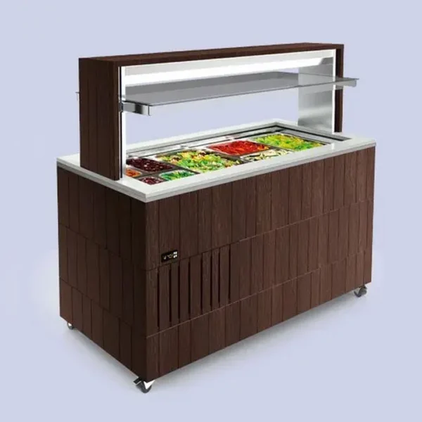 Стол шведский островной Enofrigo DOGE BASE QNE 1000 ВЕНГЕ