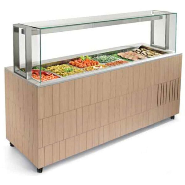 Стол шведский островной Enofrigo DOGE SERVITO RF 1000 СВЕТ.ДУБ