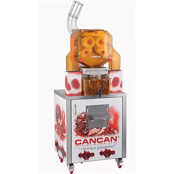 Соковыжималка граната и грейпфрута Cancan 32 на тележке с ёмкостью