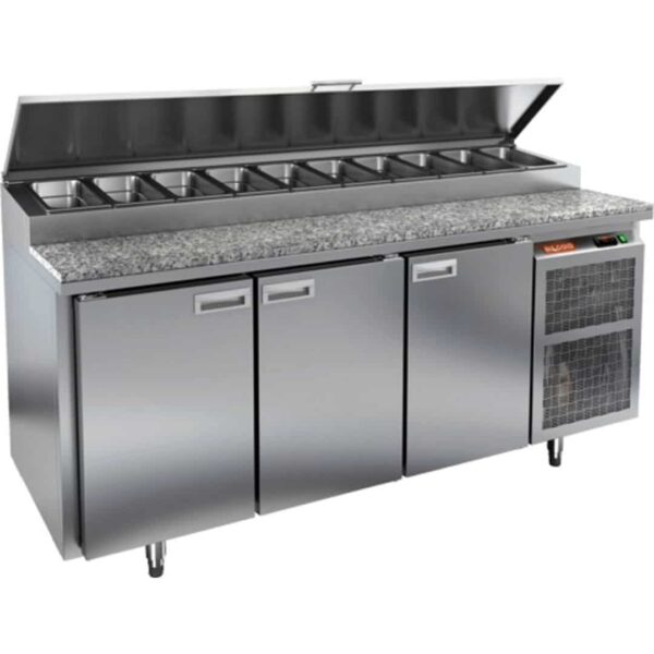 Стол для пиццы Hicold PZ1-112GN (1/3H) камень