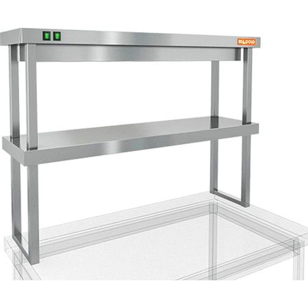 Полка тепловая 2-х ярусная Hicold TP2K-10/3 Полка тепловая 2-х ярусная Hicold TP2K-10/3