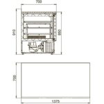 Стол морозильный Polair TBi3GN-G
