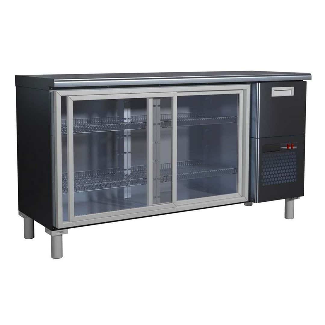 Стол холодильный Полюс T57 M2-1-C 9006-1(2)9 (BAR-360К) Стол холодильный Полюс T57 M2-1-C 9006-1(2)9 (BAR-360К)