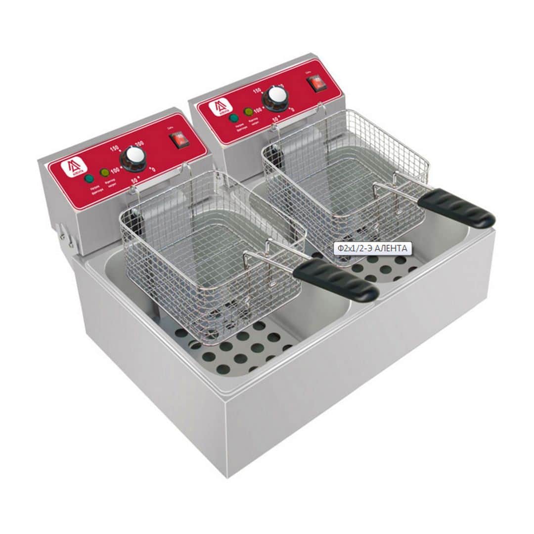 1 Фритюрница Алента Атеси Ф2х1-2-Э