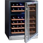 Двухзонный винный шкаф La Sommeliere CVDE46-2