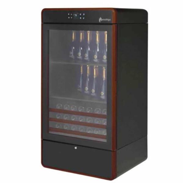 Шкаф винный Enofrigo IAM H1600 1P 1V RF VT Черный+СВ.ДЕРЕВО