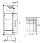 Шкаф холодильный Полюс Carboma R700