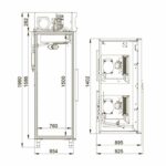 Шкаф холодильный Polair CC214-S