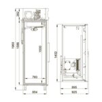 Шкаф холодильный Polair CM114-G