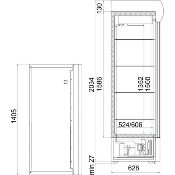 Шкаф холодильный Polair BC110Sd