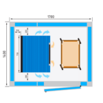 Камера шоковой заморозки Polair ВСF 20.1.T1
