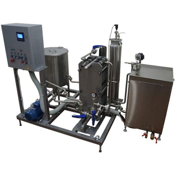 Комплект оборудования для пастеризации (пастеризатор-охладитель молока) ИПКС-013-1500