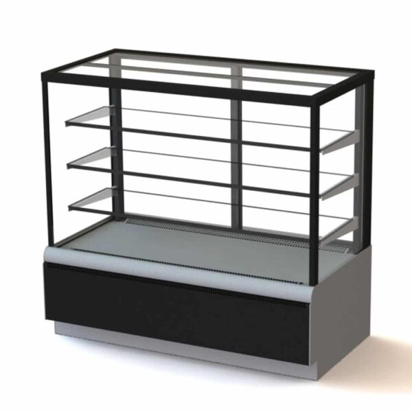 Витрина кондитерская Полюс ВХСВ-0,6Д Carboma Cube Люкс техно (KC70 VV 0,6-1)