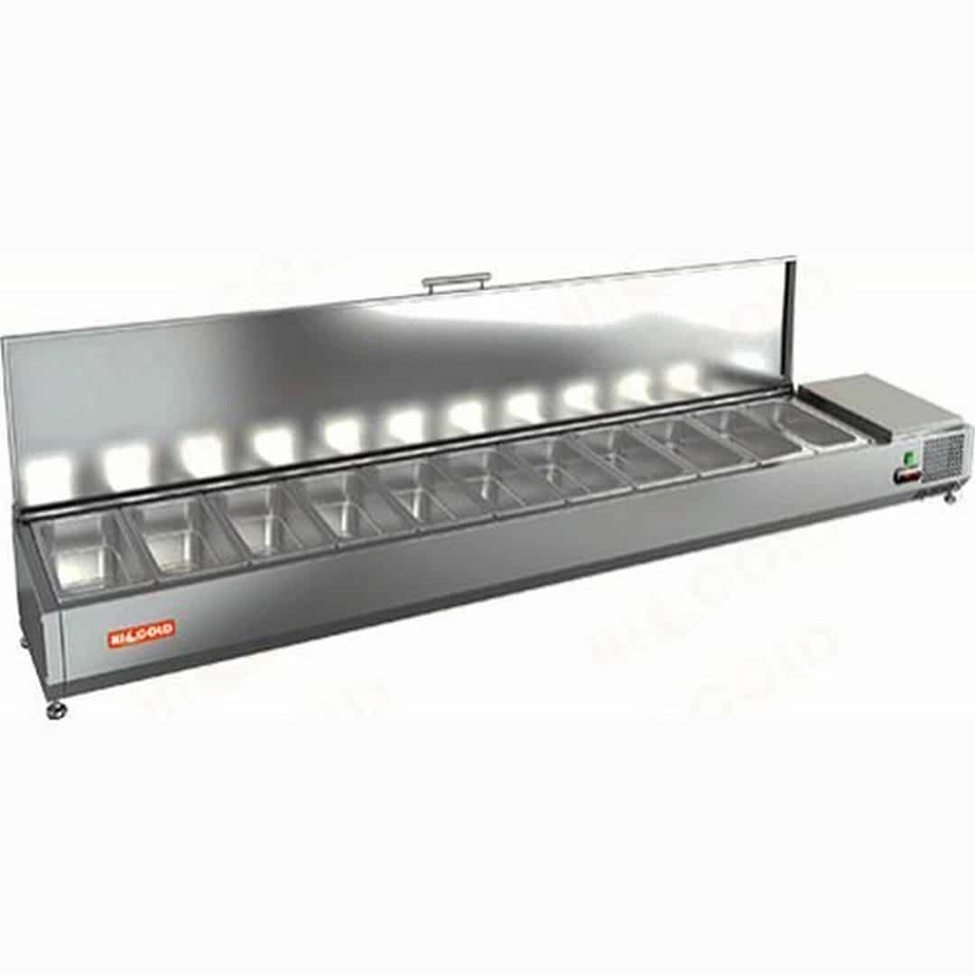 Витрина Hicold VRTU 2280 для стола Hicold PZ3 Витрина Hicold VRTU 2280 для стола Hicold PZ3