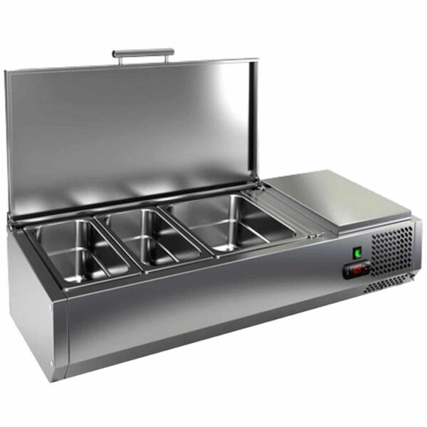 Витрина Hicold VRTU 1390 для стола Hicold PZ3