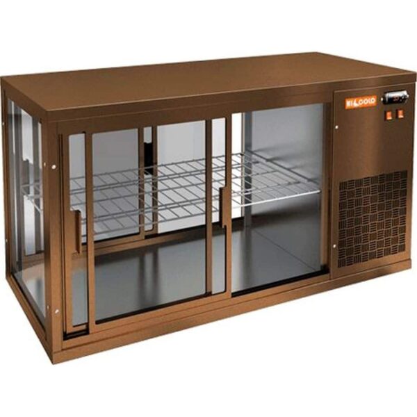 Витрина Hicold VRL T 900 R BRONZE